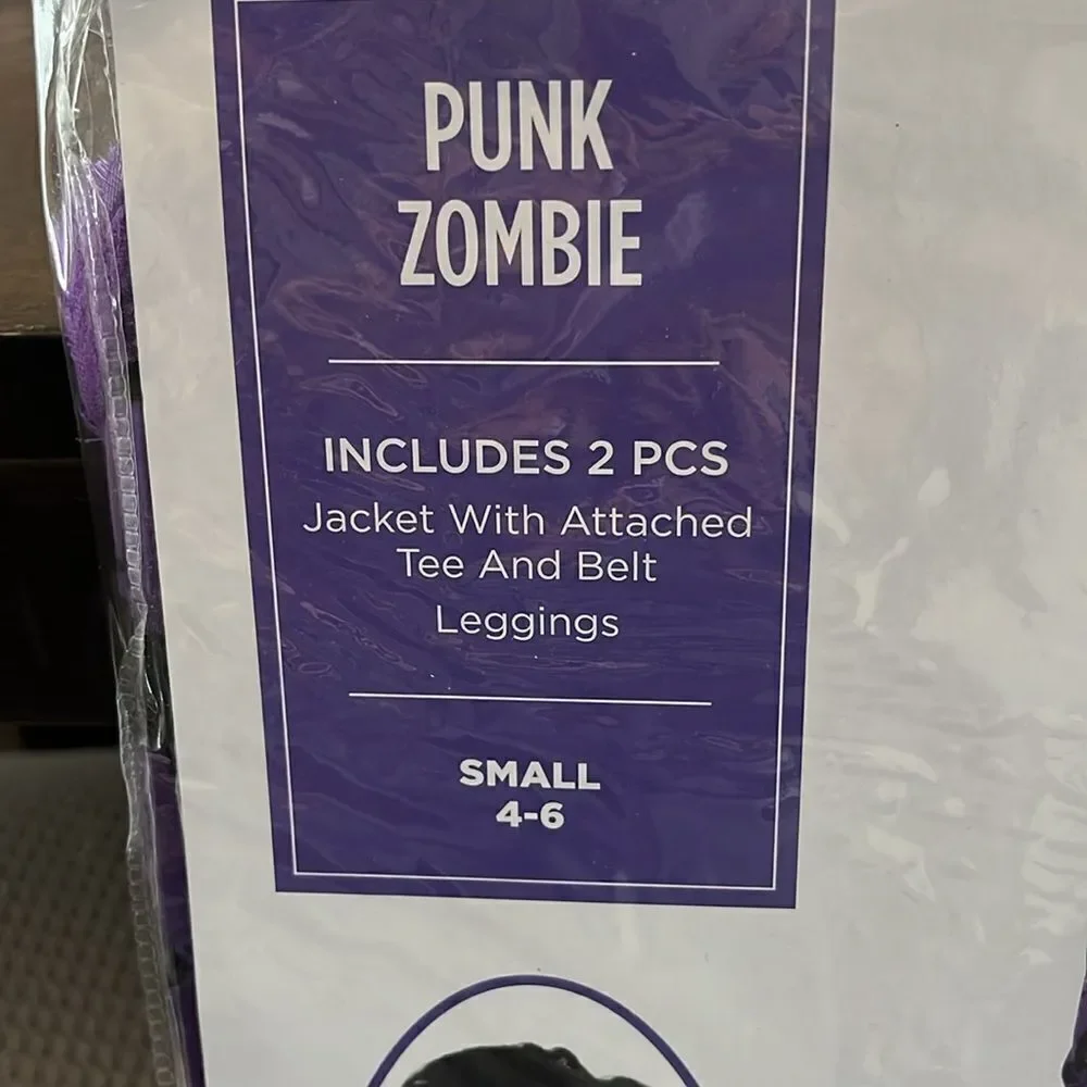 Punk zombie costume